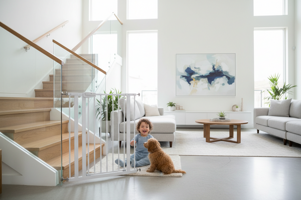Creating a Safer Home: Why the GROWNSY Auto-Close Baby Gate is a Game Changer