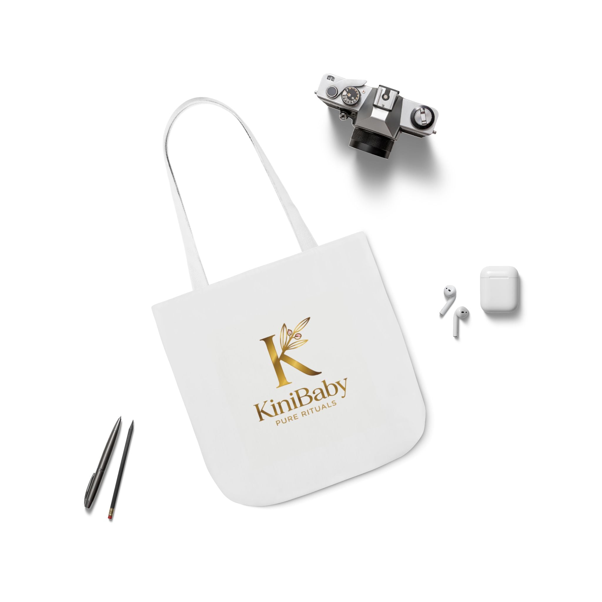 KiniBaby Canvas Tote Bag