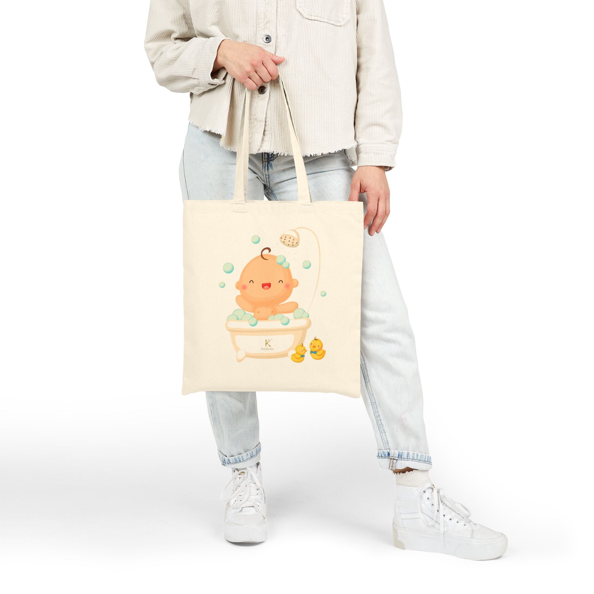 Kinibaby Cute Gift Canvas Tote Bag