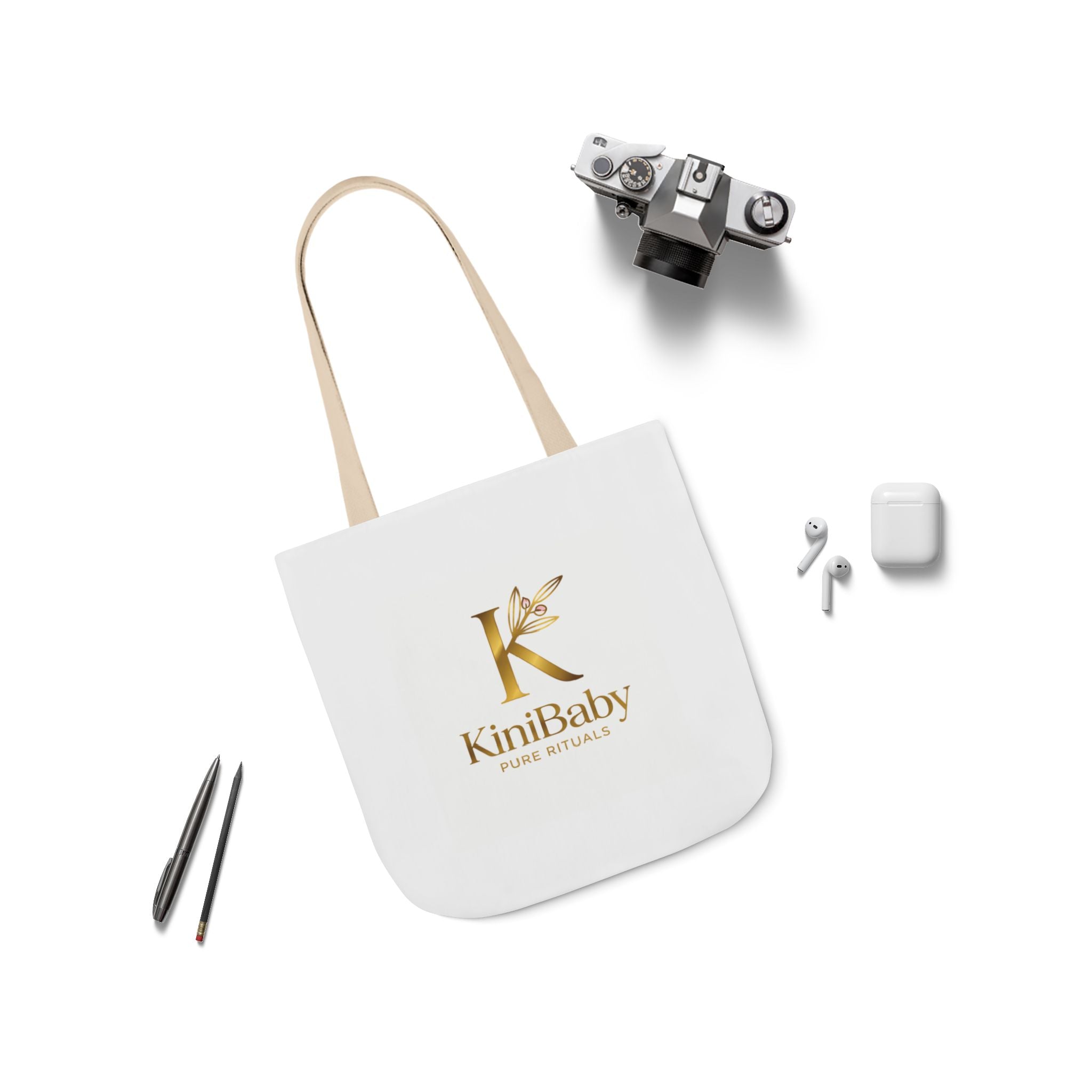 KiniBaby Canvas Tote Bag