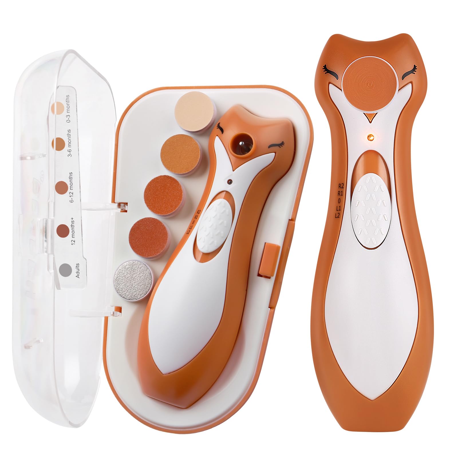 Haakaa Clever Fox Nail Care Set | Ergonomic & Portable