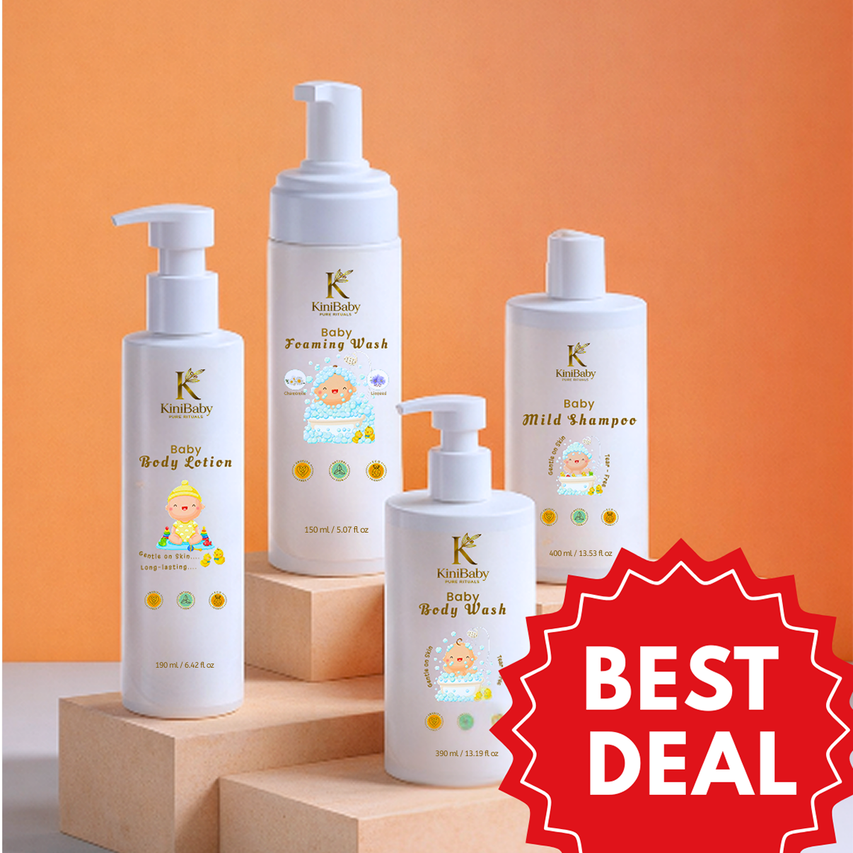 KiniBaby Full Baby Care Ritual – Subscribe & Save
