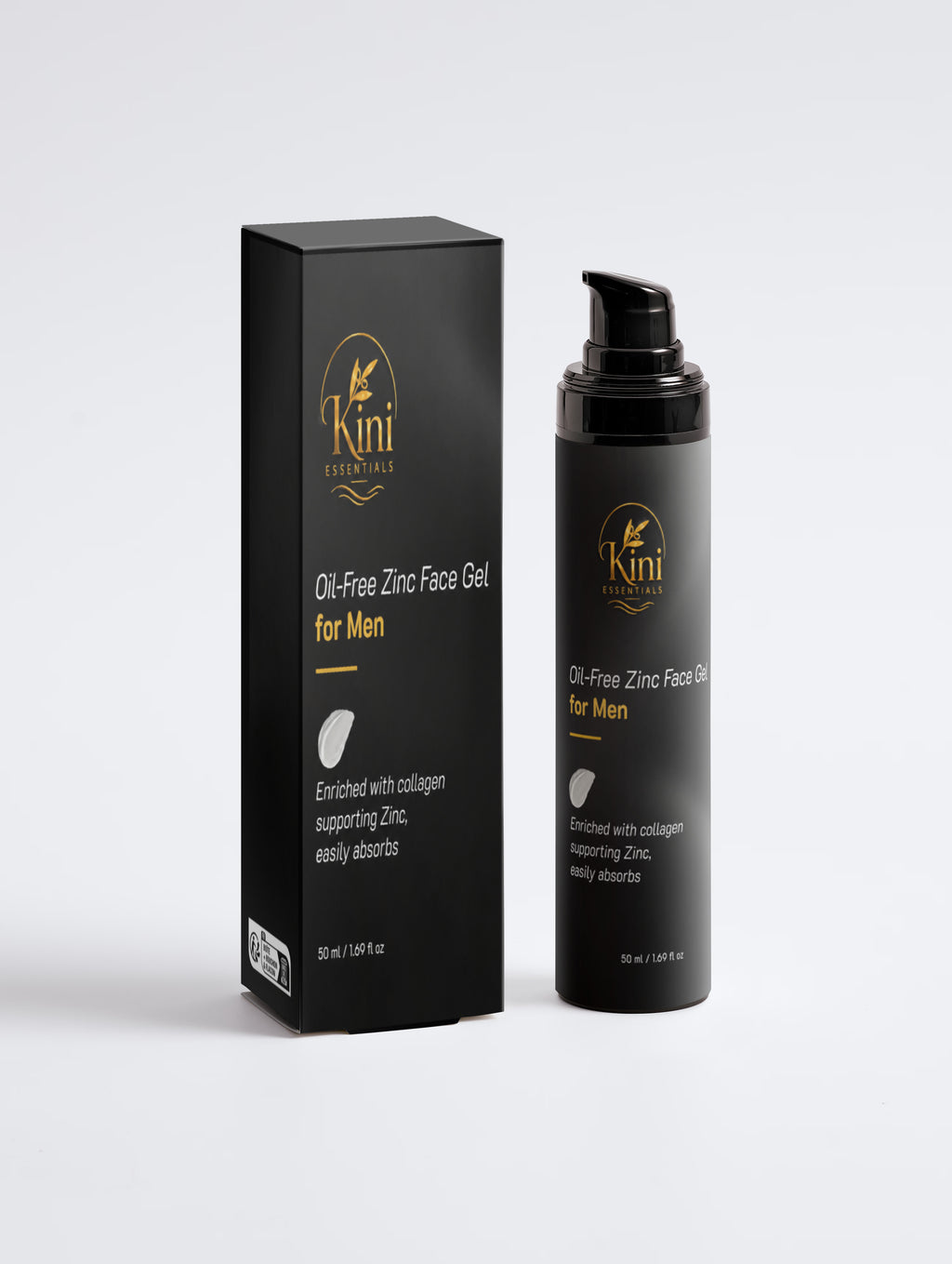 Oil-Free Zinc Face Gel for Men