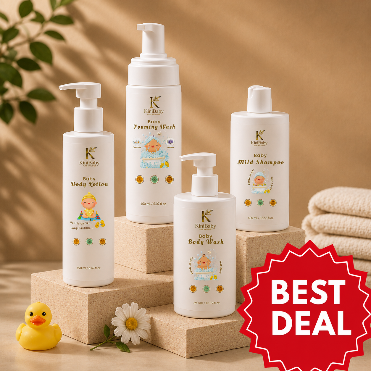 KiniBaby Full Baby Care Ritual – Subscribe & Save